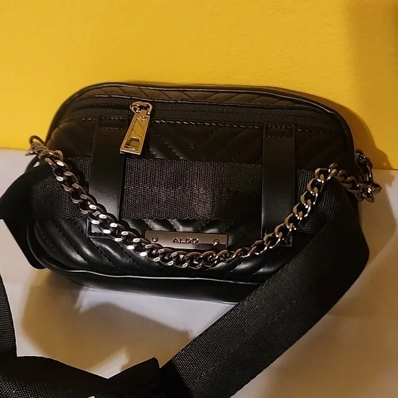 ALDO Zinka Quilted Faux Leather Belt Bag - Picture 8 of 12